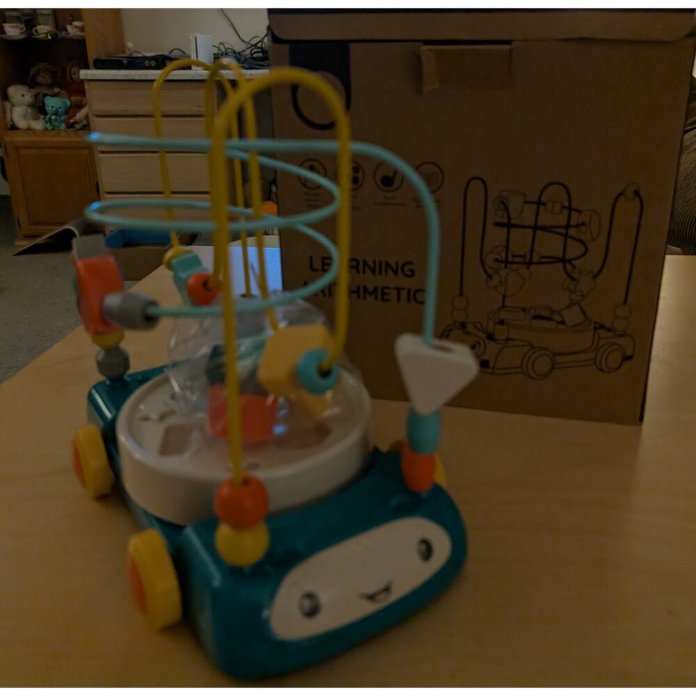 🍀NIP Learning Arithmetic Car Bead Toy